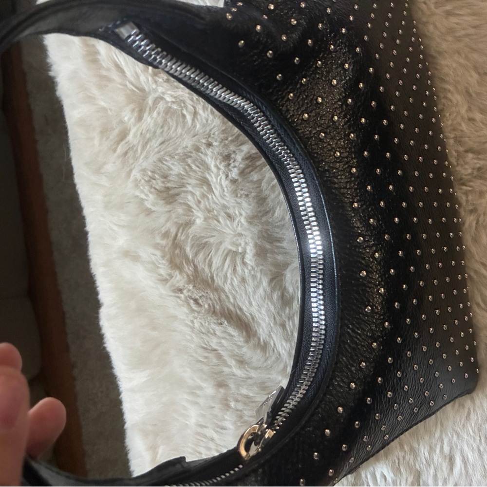 Aimee Kestenberg Black Studded Hobo Bag - Picture 6 of 10